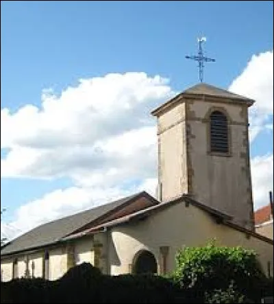 Voici l'église Saint-Étienne, à Saint-Ail. Village de l'aire urbaine de Juf, dans le Pays Haut, il se situe dans le département ...