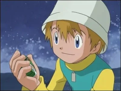 Dans la série d'animation japonaise "Digimon", quel est ce personnage, le plus jeune de la première saison, détenteur du symbole de l'espoir ?