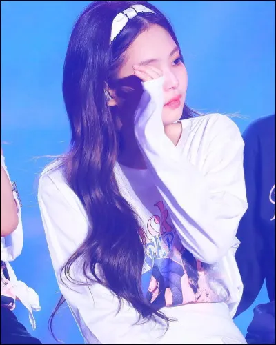 Sur quelle performance a-t-elle pleuré ?