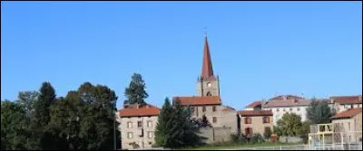 Nous sommes à présent à Usson-en-Forez. Commune de l'arrondissement de Montbrison, elle se trouve dans le département ...