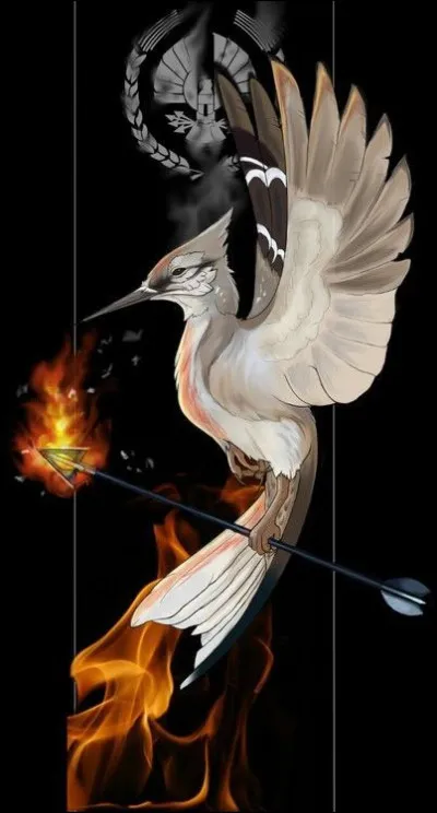 Quel oiseau Katniss représente-elle ?