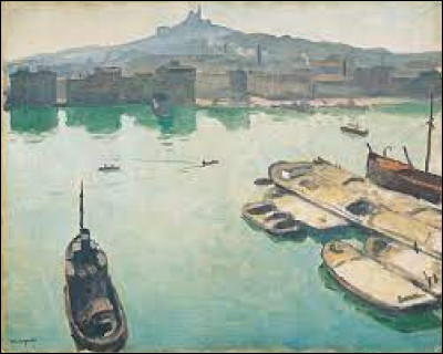 Qui a peint "Le port de Marseille" ?