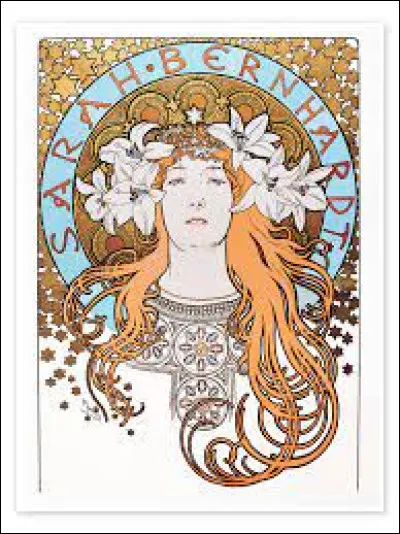 Qui a peint ce portrait de Sarah Bernhardt ?