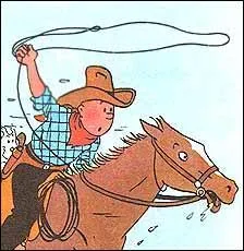 Comment s'appelle la ville du far west o se rend Tintin ?