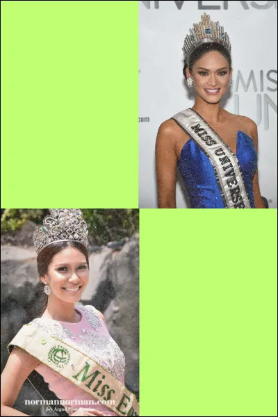 En quelle ann&eacute;e les Philippines ont-elles gagn&eacute; &agrave; la fois le concours de Miss Univers et celui de Miss Terre ?