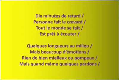 La chanson dont provient ce texte existe-t-elle ?