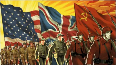 Comment se nommait l'alliance entre la France, le Royaume-Uni, les USA et l'ex-URSS ?