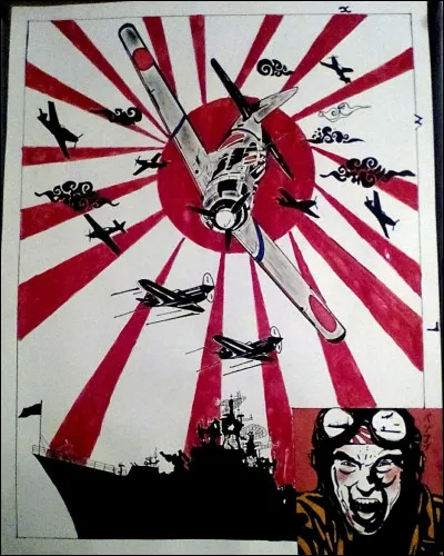 Comment se nommaient les avions de bataille japonais qui sont apparus 3 ans après l'attaque de Pearl Harbor ?