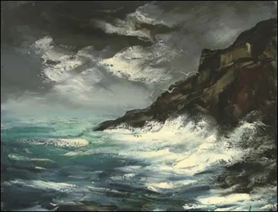 Qui a peint "La vague" ?