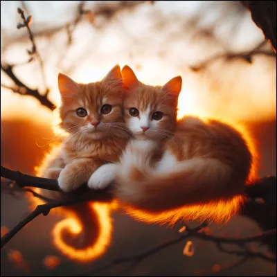 Tu aimes les chats :