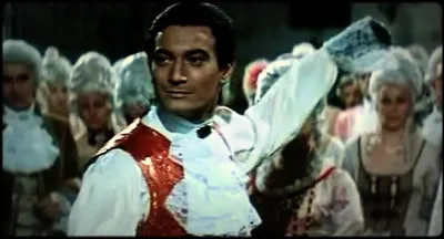 Autre rôle à succès dans un film de cape et d'épée, il est Robert Lafleur dans ce film de 1963 :