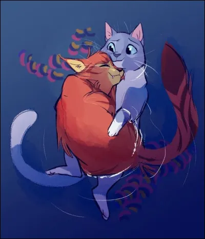 Tu pars nager avec Feuille de Givre désormais et tu as enfin guéri. Tu vas recevoir ton nom de guerrière. ''Nuage d'Ibis avec un peu de retard, tu vas recevoir ton nom de guerrière. Nuage d'Ibis tu tappelleras désormais Aile d'Ibis''. Tu rejoins Aile d'Or qui te félicite puis, Nuage de Loir devenu Pelage de Loir et il te félicite et tu te mets à ronronner. Il te propose de devenir sa compagne.