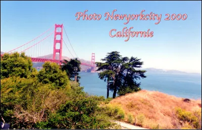 Le pont suspendu du Golden Gate (1933) situé en Californie permet de relier la ville De San Francisco à celle de Los Angeles