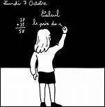 Comment traduit-on 'tableau noir' en anglais ?