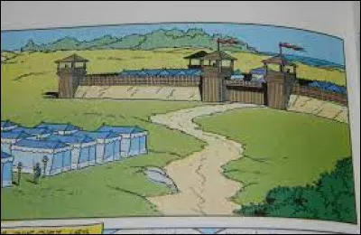 Où sont les 4 camps retranchés romains ?