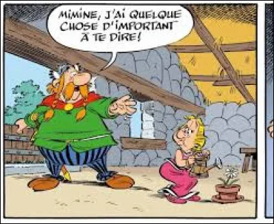 Cliquez sur les membres de la famille du chef Abraracourcix. (3 réponses)