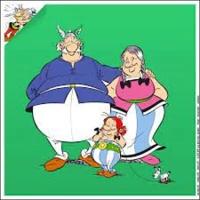 Ici je vais vous demander de cliquer sur les membres de la famille d'Obélix.