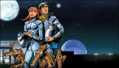 Quel est le nom de cette bande dessinée de science-fiction ?