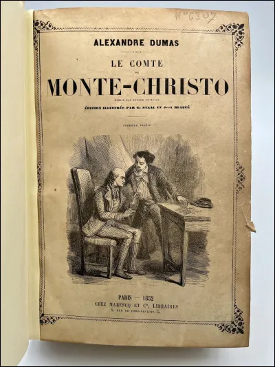 De quoi parle le livre "Le Comte de Monte-Cristo" ?