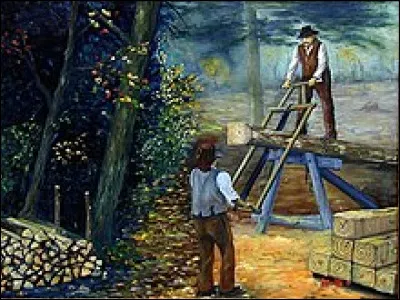 Comment s'appelle la grande scie maniée par deux ou trois personnes ?