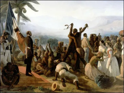 En quelle année l'esclavage fut-il aboli ? (Pas définitivement)