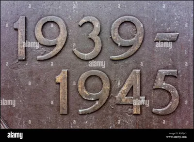 Quelles sont les dates de la Seconde Guerre mondiale ?