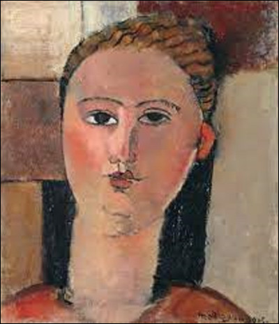 On débute notre voyage pictural en cherchant un membre de l'École de Paris. En 1915, quel artiste a réalisé cette toile intitulée ''Fille rousse'' ?