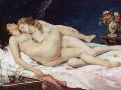 De ces trois réalistes, lequel a peint, en 1866, ce tableau nommé ''Le Sommeil'' ?