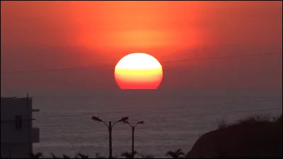 Les couchers de soleil n'existent que sous laction de