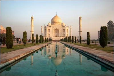 Où peut-on voir le Taj Mahal ?