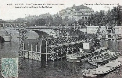 Quelle ligne est un nouveau défi car le franchissement de la Seine se fera sous le fleuve ?