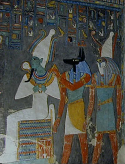 Dans la mythologie égyptienne, en quoi consiste l'épreuve finale pour juger si le défunt est digne d'entrer au royaume des morts ?