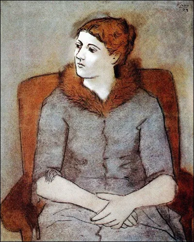 Qui a représenté Olga sur ce tableau ?