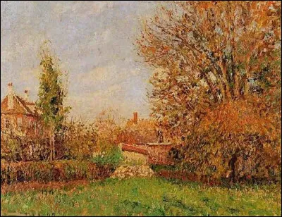 Qui a représenté ce paysage d'automne ?