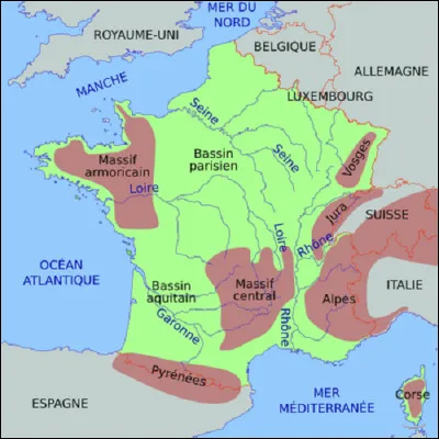 Stéphanie et ses camarades sont en train d'apprendre le nom des montagnes françaises. Ils sont en cours de...