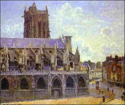 Qui a peint "Dieppe et l'église Saint-Jacques ?
