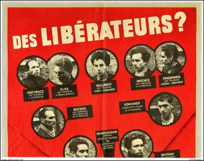 Vous aviez vos portraits ... ...
Noirs de barbe et de nuit hirsutes menaçants