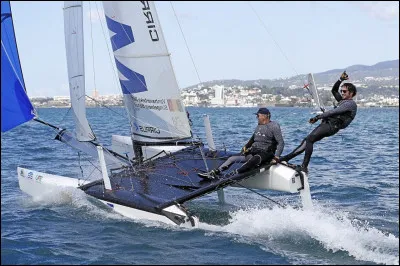 Qui change de place quand on est trois sur le catamaran ?