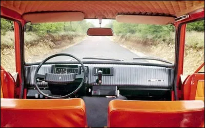 D'où provient ce tableau de bord d'une auto sortie en 1972 ?