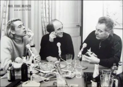 La rencontre Brel/Brassens/Ferr s'est droule le
