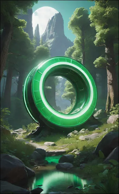 Que représente l'anneau olympique vert ?