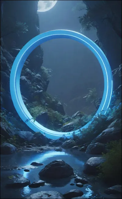 Que représente l'anneau olympique bleu ?