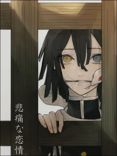 Pourquoi a-t-il une cicatrice le long de la bouche ?