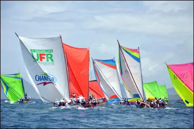 "Nom masculin, bateau non ponté, étroit et allongé, propulsé à l'aviron." Je suis...