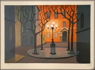 Cette uvre s'intitule "La Place Furstenberg". Où se situe cette place ?