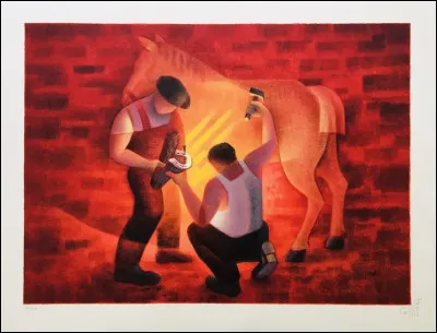 Retrouvez le titre de cette peinture de Louis Toffoli !