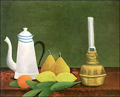 Qui a peint "Nature morte avec cafetière et fruits" ?