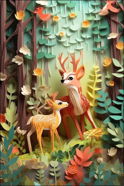 Comment se nomme ce cervidé semblable au renne d'Europe qui vit au Canada ?