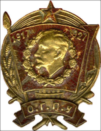 Quelle est la police d'État de l'Union soviétique entre 1922 et 1934 ?