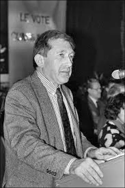 André Lajoinie était représenté sous la forme d'un ...